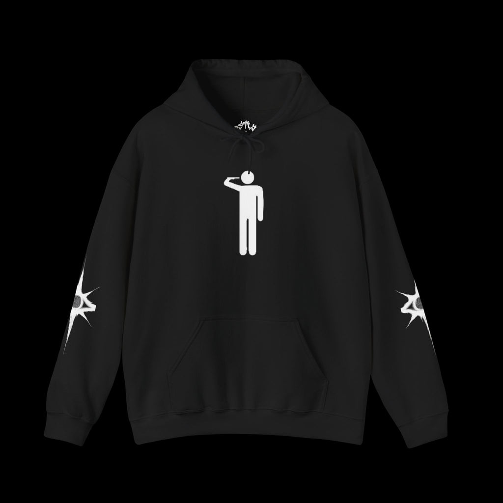 K4S Black Destroyed Hoodie